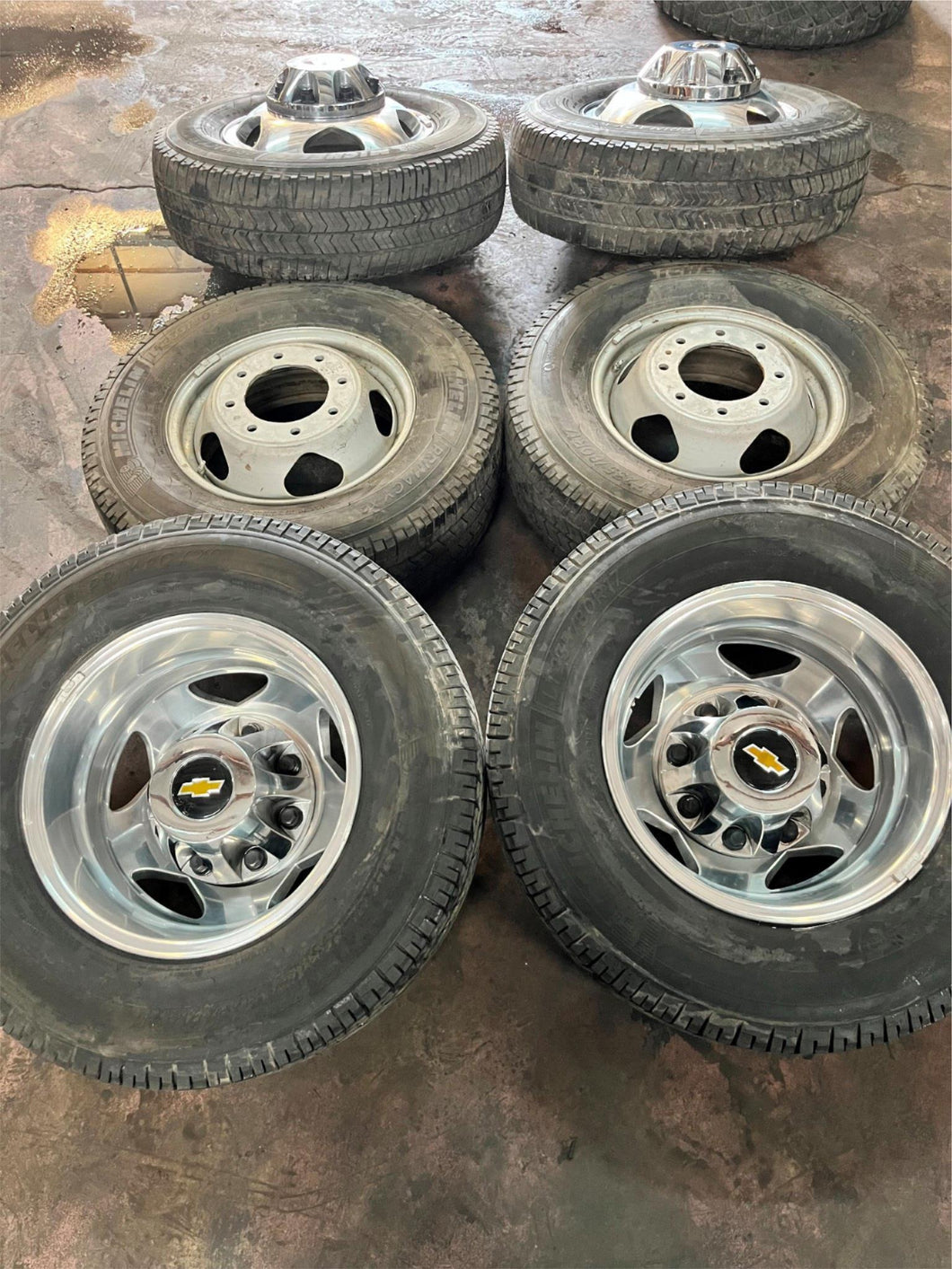 Set of 6 Used '11-'25 Chevrolet 3500 Dually 17