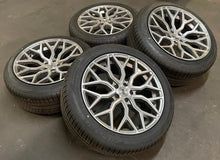 Load image into Gallery viewer, Set of 4 Lightly Used 20&quot; Niche Mazzanti M265 Wheels on 265/45R20 Falken Tires
