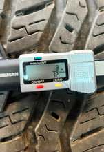Load image into Gallery viewer, Set of Used &#39;22-&#39;25 Toyota Tundra TRD Black Wheels on 265/60R20 Falken Tires LT
