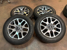 Load image into Gallery viewer, Set of Used 75277 OEM '22-'26 Toyota Tundra 20" Wheels 265/60R20 Yokohama XCV LT

