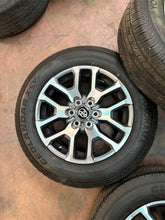 Load image into Gallery viewer, Set of Used 75277 OEM '22-'26 Toyota Tundra 20" Wheels 265/60R20 Yokohama XCV LT
