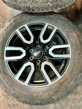 Load image into Gallery viewer, Set of 4 Used OEM &#39;00-&#39;25 GMC Yukon &amp; Sierra 1500 AT4 Wheels 275/60R20 Tires LT
