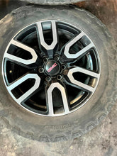 Load image into Gallery viewer, Set of 4 Used OEM &#39;00-&#39;25 GMC Yukon &amp; Sierra 1500 AT4 Wheels 275/60R20 Tires LT
