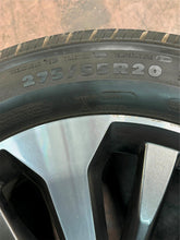 Load image into Gallery viewer, Set of Used &#39;05-&#39;24 Ford F150 Grey Machined Rims 275/55R20 Michelin LTX M/S2 LT
