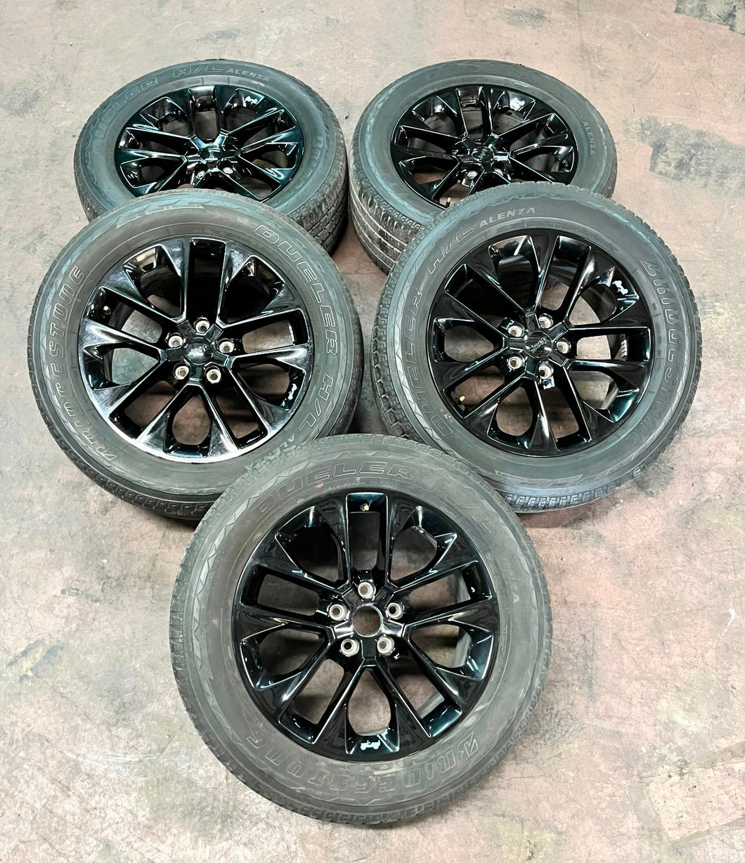 Set of Five Used OEM 20