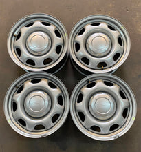 Load image into Gallery viewer, Set of 4 OEM Takeoff &#39;05-&#39;25 Ford F-150 17&quot; Powder Coat Silver Steel Rims 3857
