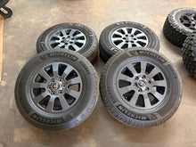 Load image into Gallery viewer, Set of Lightly Used OEM '24-'26 Toyota Land Cruiser Wheels 265/70R18 Michelin LT
