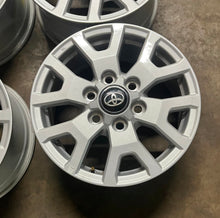Load image into Gallery viewer, Set of x4 New OE Takeoff 17&quot; &#39;24-&#39;25 Toyota Tacoma Silver Wheels Free Ship LT
