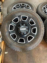 Load image into Gallery viewer, Set of Used OEM 20&quot; &#39;05-&#39;25 Ford F250 F350 Wheels on 275/65R20 Bridgestone AT LT
