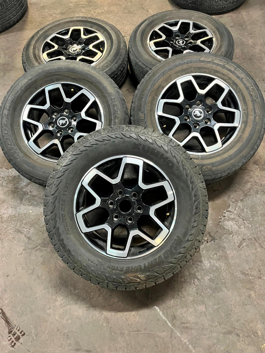 Set of Five Used 18