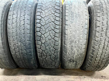 Load image into Gallery viewer, Set of Five Used 18&quot; &#39;21-&#39;25 Black &amp; Milled Ford Bronco Rims 255/70R18 Tires LT
