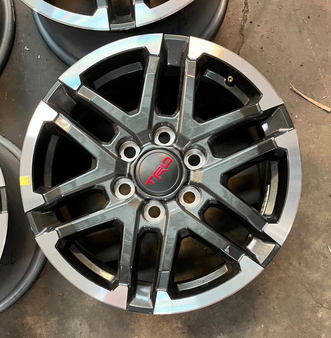 Set of Four OEM Takeoff '24-'25 Toyota Tacoma TRD Wheels 42611-AK031 TPMS LT