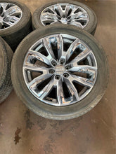 Load image into Gallery viewer, Set of 4 Used &#39;00-&#39;25 Yukon Sierra 1500 Denali Grey Machined Rims 275/50R22 LT
