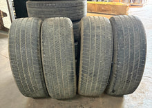 Load image into Gallery viewer, Set of 4 Used &#39;00-&#39;25 Yukon Sierra 1500 Denali Grey Machined Rims 275/50R22 LT
