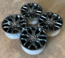 Load image into Gallery viewer, Set of 4 OEM Takeoff &#39;22-&#39;25 Toyota Tundra 20&quot; Dark Charcoal Wheels Free Ship LT
