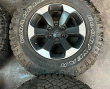 Load image into Gallery viewer, Set of Four Used 18&quot; &#39;19-&#39;24 Dodge RAM 1500 Rims on 275/70R18 Goodyear Tires LT
