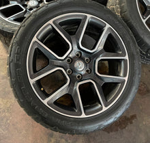 Load image into Gallery viewer, Set of Used 22&quot; &#39;19-&#39;24 RAM 1500 Rims 285/45R22 Nitto Terra Grappler G2 Tires LT
