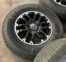 Load image into Gallery viewer, Set of Four Used 18&quot; &#39;22-&#39;24 Toyota Tundra Rims with 265/70R18 Michelin Tires LT
