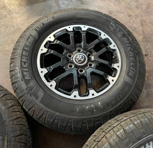 Load image into Gallery viewer, Set of Four Used 18&quot; &#39;22-&#39;24 Toyota Tundra Rims with 265/70R18 Michelin Tires LT
