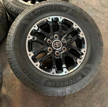 Load image into Gallery viewer, Set of Four Used 18&quot; &#39;22-&#39;24 Toyota Tundra Rims with 265/70R18 Michelin Tires LT
