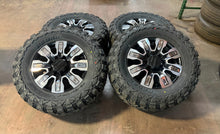 Load image into Gallery viewer, Set of &#39;11-&#39;25 GMC 2500 Denali Ultimate Wheels 37/12.50R20 Radar Renegade-X Tire
