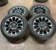 Load image into Gallery viewer, Set of x4 Used 20&quot; &#39;22-&#39;25 Toyota Tundra OEM Wheels 265/60R20 Yokohama XCV LT
