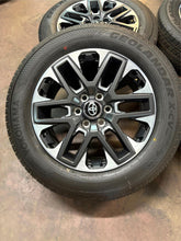 Load image into Gallery viewer, Set of x4 Used 20&quot; &#39;22-&#39;25 Toyota Tundra OEM Wheels 265/60R20 Yokohama XCV LT
