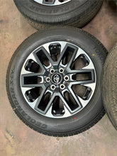 Load image into Gallery viewer, Set of x4 Used 20&quot; &#39;22-&#39;25 Toyota Tundra OEM Wheels 265/60R20 Yokohama XCV LT

