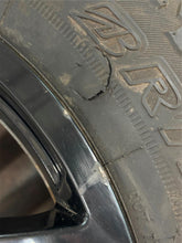 Load image into Gallery viewer, Set of Used &#39;00-&#39;25 Chevy Silverado 1500 Black Rims 275/60R20 Bridgestone AT LT
