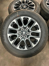 Load image into Gallery viewer, Set of 4 OEM Takeoff 20&quot; &#39;22-&#39;25 Toyota Tundra Wheels 265/60R20 Yokohama X-CV LT
