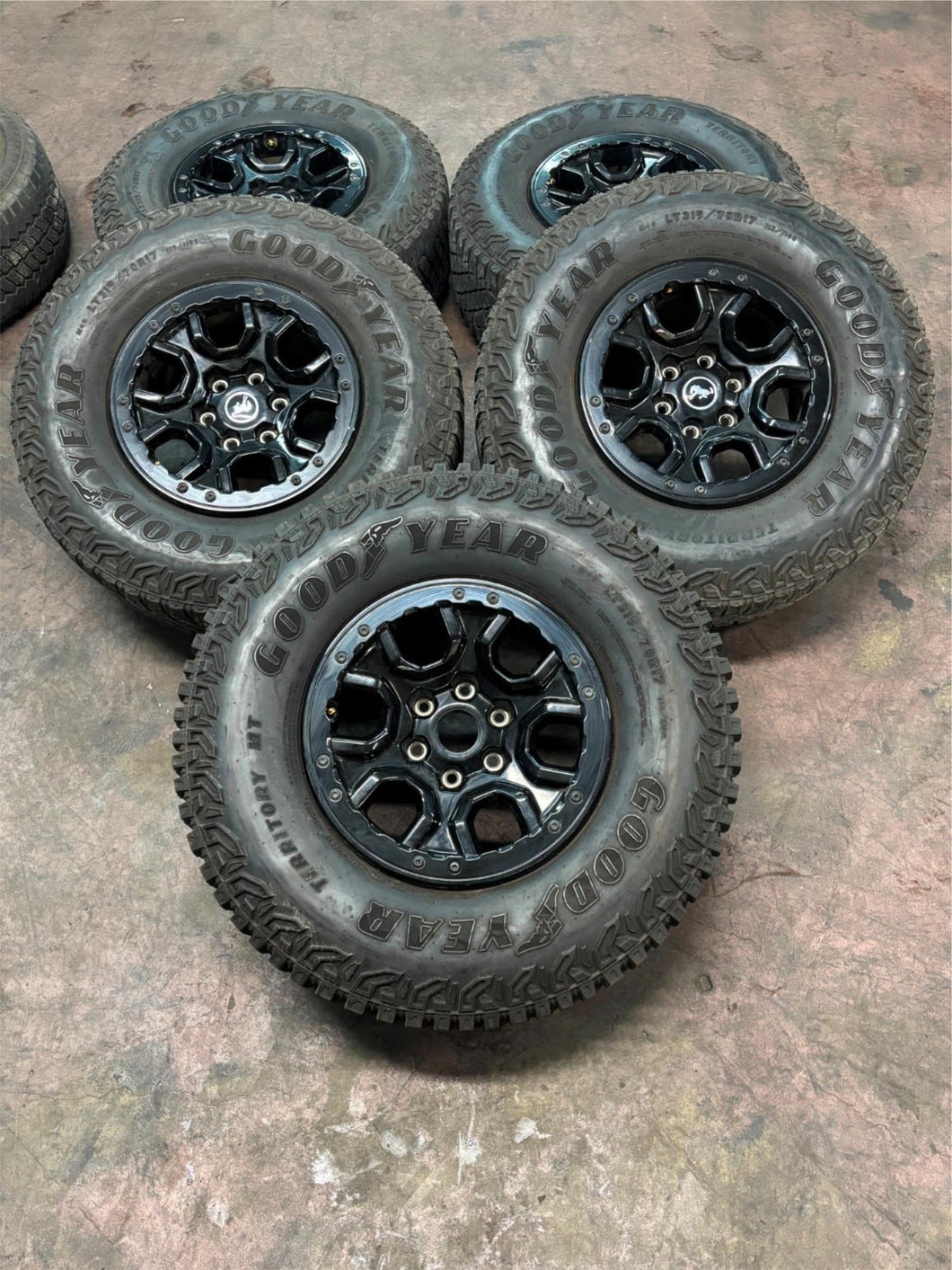 Used Set of Five 17