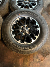 Load image into Gallery viewer, Set of Used OEM Takeoff &#39;23-&#39;25 Toyota Sequoia 18&quot; Wheels 265/70R18 Michelin LT
