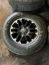 Load image into Gallery viewer, Set of Used OEM Takeoff &#39;23-&#39;25 Toyota Sequoia 18&quot; Wheels 265/70R18 Michelin LT
