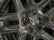 Load image into Gallery viewer, Set of Used &#39;00-&#39;25 Chevy Silverado 1500 Black Wheels 275/60R20 General HTS LT

