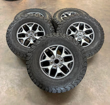 Load image into Gallery viewer, Set of Five Used 17&quot; &#39;21-&#39;25 Ford Bronco Wheels on 285/70R17 BFGoodrich TAKO2 LT
