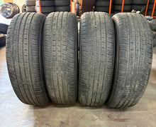Load image into Gallery viewer, Set of 4 OEM Takeoff &#39;21-&#39;25 Lexus LX600 20&quot; Black Wheels on 265/55R20 Dunlop LT
