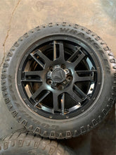 Load image into Gallery viewer, Set of 4 Used 20&quot; &#39;07-&#39;21 Toyota Tundra T Force OEM Wheels 275/55R20 Goodyear LT
