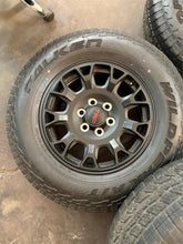 Load image into Gallery viewer, Set of Four OEM &#39;24-&#39;25 Toyota Tacoma TRD Wheels 265/70R18 Falken Wildpeak AT LT
