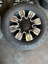 Load image into Gallery viewer, Set of Used &#39;11-&#39;25 Denali Ultimate GMC Sierra 2500 3500 Rims 275/65R20 Tires LT
