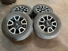 Load image into Gallery viewer, Set of Four Used OEM 18&quot; &#39;07-&#39;21 Toyota Tundra Rims 275/65R18 Michelin Tires LT
