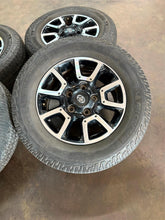 Load image into Gallery viewer, Set of Four Used OEM 18&quot; &#39;07-&#39;21 Toyota Tundra Rims 275/65R18 Michelin Tires LT

