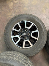 Load image into Gallery viewer, Set of Four Used OEM 18&quot; &#39;07-&#39;21 Toyota Tundra Rims 275/65R18 Michelin Tires LT
