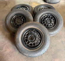 Load image into Gallery viewer, Set of Used Reika Rambler 2500 Wheels &#39;22-&#39;25 INEOS Grenadier Rims 265/70R17 LT
