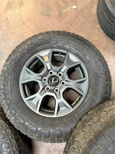 Load image into Gallery viewer, Set of 4 Used &#39;24-&#39;25 Lexus GX550 Overtrail+ Wheels 265/70R18 Toyo AT3 Tires LT
