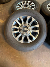 Load image into Gallery viewer, Set of 4 OEM 18&quot; &#39;05-&#39;25 Ford F-250 F-350 10289 Wheels 275/65R18 Continental LT

