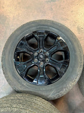Load image into Gallery viewer, Set of Used &#39;05-&#39;25 Ford F150 Black Wheels on 275/60R20 Hankook Dynapro Tires LT
