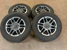Load image into Gallery viewer, Set of 4 OEM Takeoff &#39;24-&#39;25 Toyota Tacoma TRD Wheels 265/65R18 General HTS LT
