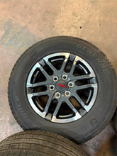 Load image into Gallery viewer, Set of 4 OEM Takeoff &#39;24-&#39;25 Toyota Tacoma TRD Wheels 265/65R18 General HTS LT

