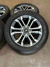 Load image into Gallery viewer, Set of 4 OEM &#39;24-&#39;25 Toyota Land Cruiser Machined Wheels 265/55R20 Yokohama LT
