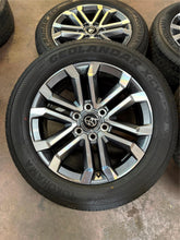 Load image into Gallery viewer, Set of 4 OEM &#39;24-&#39;25 Toyota Land Cruiser Machined Wheels 265/55R20 Yokohama LT
